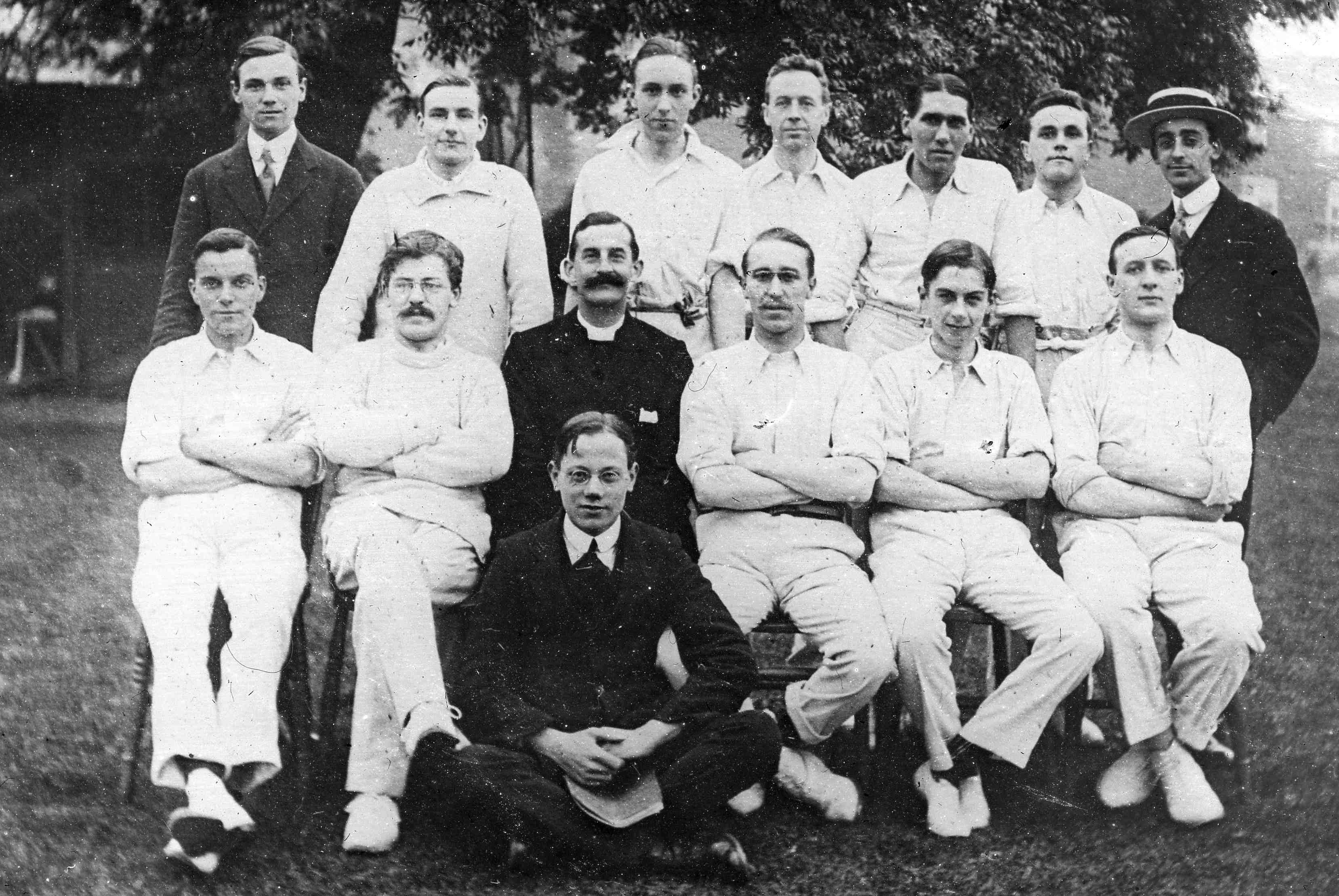 86, Christchurch Cricket Team, Rev, Lees.jpg
